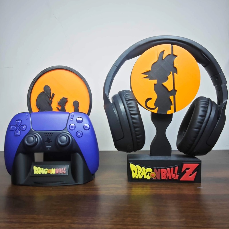 Anime Dragon Ball Z Figure Gok - Headphone Stand Desk 评论和价格